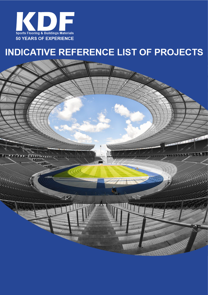 INDICATIVE REFERENCE LIST OF SPORTS PROJECTS