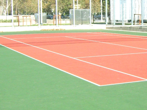 OUTDOOR POLYURETHANE SPORTS FLOORING