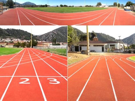 I.A.A.F CERTIFIED RUNNING TRACK