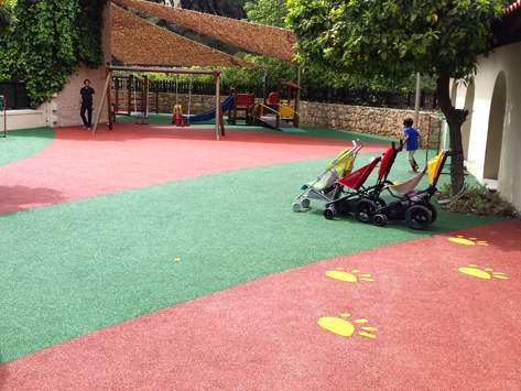 PLAYGROUND FLOORING IN GREECE