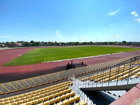 RUNNING TRACK IN UKRAINE
