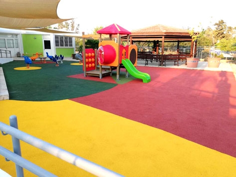 PLAYGROUND FLOORING - SAFEPOL MULTICOLOR SYSTEM