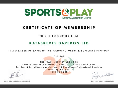 SAPIA MEMBERSHIP RENEWED