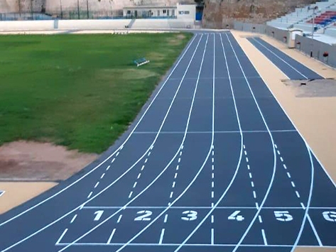 PROJECT FINISHED-RUNNING TRACK