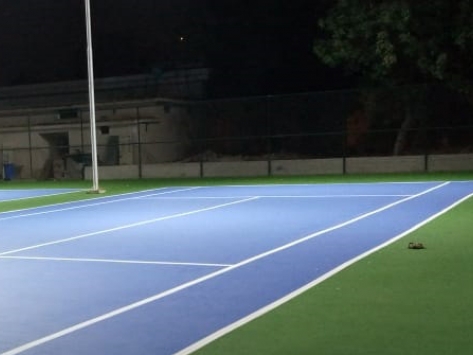 ACRYLIC, OUTDOOR SPORTS FLOORING PROJECT