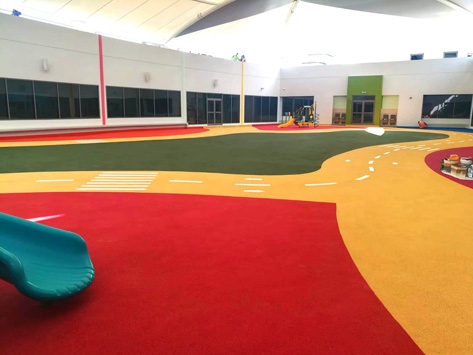 PLAYGROUND FLOORING PROJECT COMPLETED