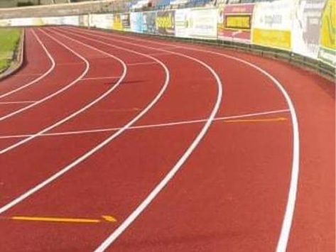 GREECE-RETOPPING RUNNING TRACK, GIANNITSA STADIUM