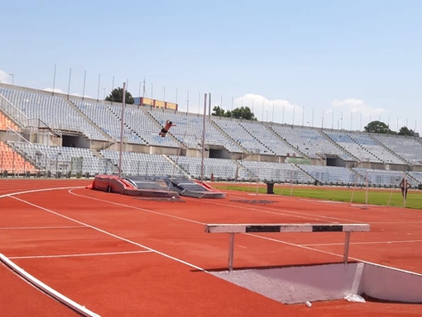 GREECE - KAFTANZOGLIO STADIUM IN USE