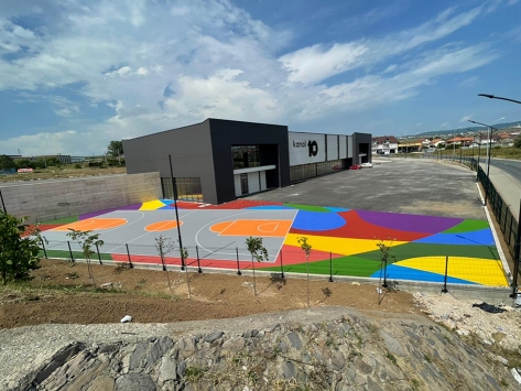 SPORTS FLOORING PROJECT IN KOSOVO