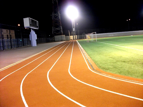 JOGGING TRACK SHOCKPAD-EPDM SYSTEM